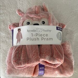 NWT Koala baby one piece plush pram size 18/24 new with tag orange fox